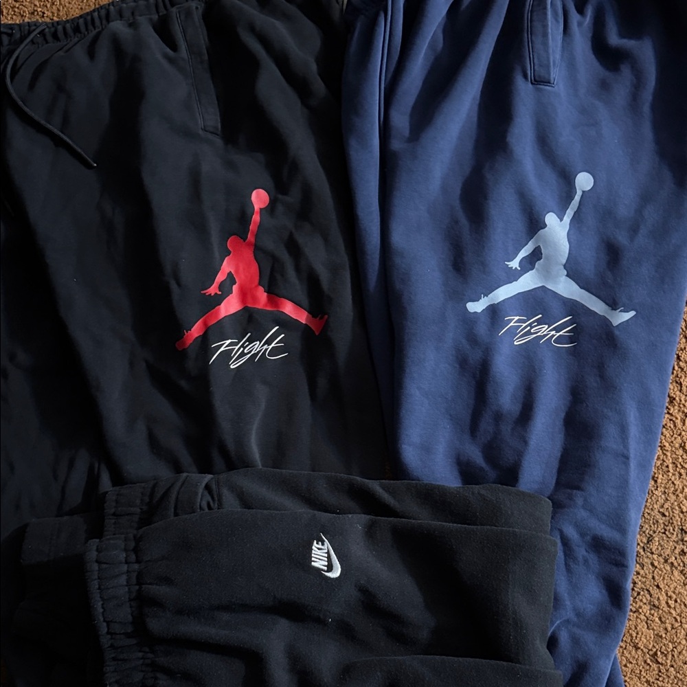 Mens lot 3 pair sweat pants